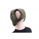 Маска-шлем с полной защитой головы Full Head IM, мет. сетка, олива, койот (TMC2057)